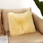 Homeko Luxury Faux Fur Pillow Cover