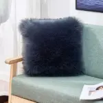 Homeko Luxury Faux Fur Pillow Cover