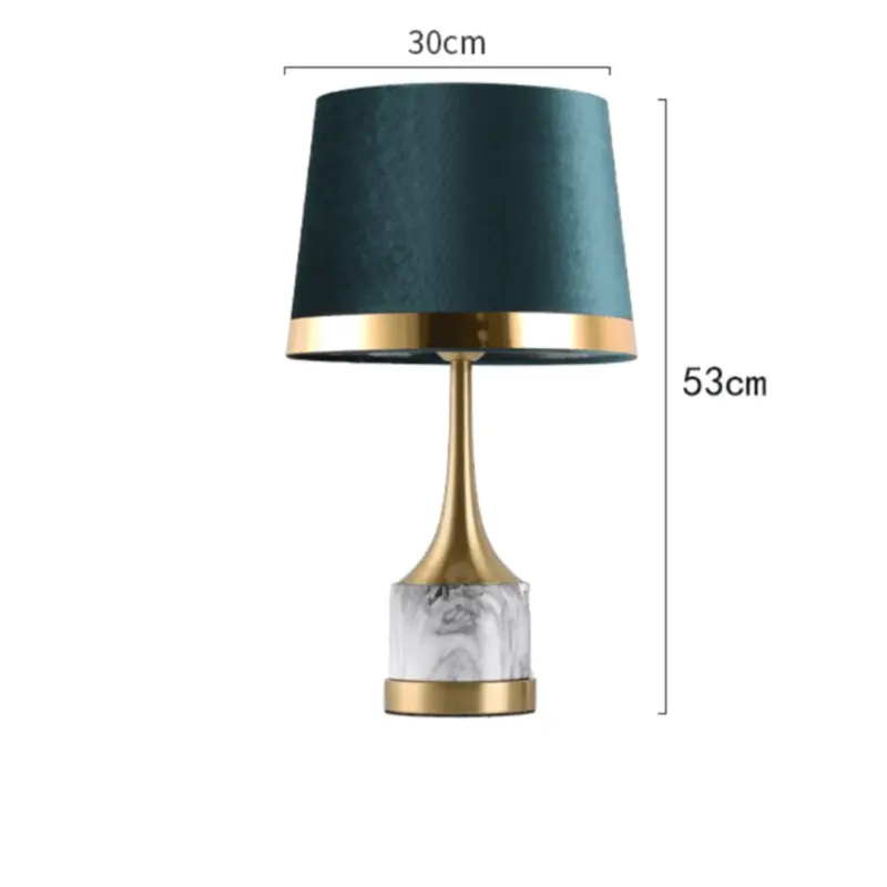 Homeko Luxury Simple Marble Table Lamp