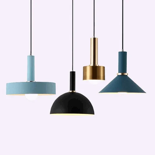 Homeko Macaron Colored Pendant Lights -