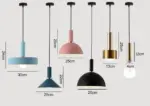 Homeko_Macaron_Colored_Pendant_Lights_-_-4262377 Homeko Macaron Colored Pendant Lights