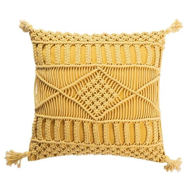 Homeko Macrame Pillows - 