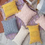 Homeko Macrame Pillows
