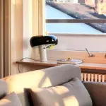 Homeko Marble Italian Table Lamp
