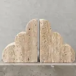 Homeko_Marble_Travertine_Bookends_-_-4263267 Homeko Marble Travertine Bookends