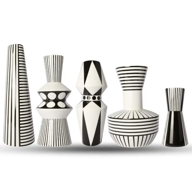 Homeko Meets White Ceramic Vases