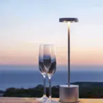 Homeko Metal Aluminum Table Lamp