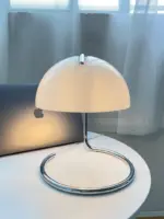 Homeko Metal Glass Shade Table Lamp
