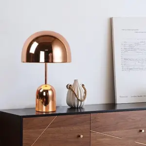 Homeko Metal Mushroom Rechargeable Retro Lamp