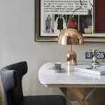 Homeko Metal Mushroom Rechargeable Retro Lamp