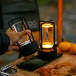 Homeko Metal Rechargeable Retro Indoor Outdoor Table Lamp