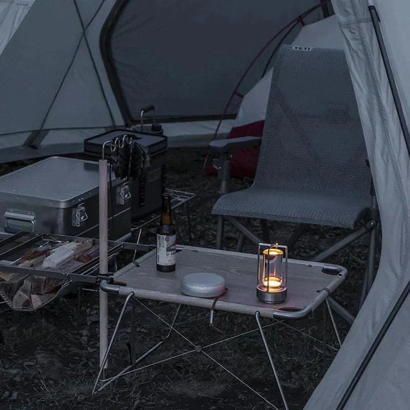 Homeko Metal Rechargeable Retro Indoor/Outdoor Table Lamp -