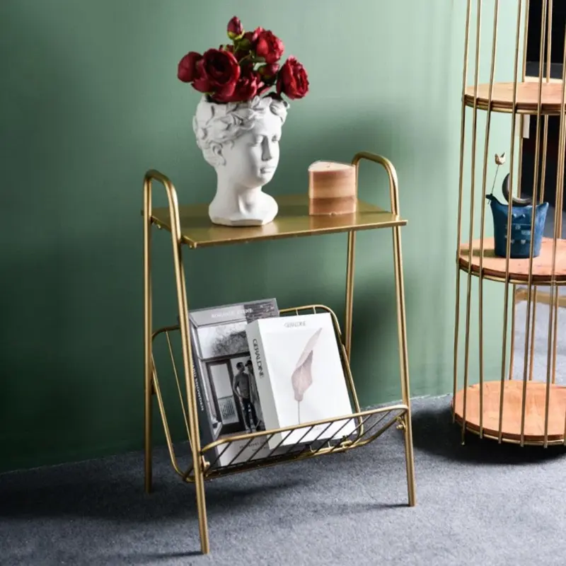 Homeko Metal Side Table Rack