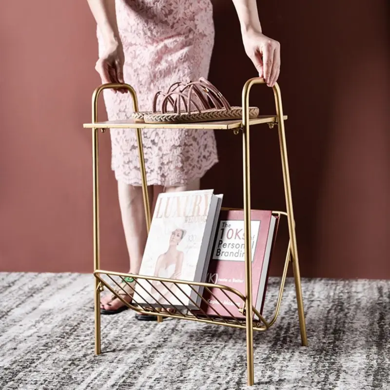 Homeko Metal Side Table Rack
