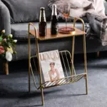 Homeko Metal Side Table Rack