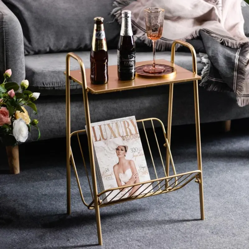 Homeko Metal Side Table Rack