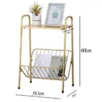 Homeko Metal Side Table Rack