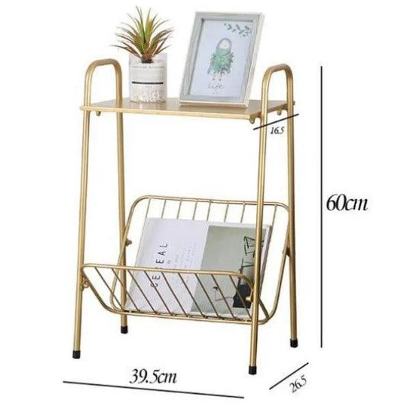 Homeko Metal Side Table Rack -