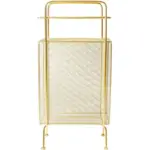 Homeko Metal Side Table and Magazine Rack
