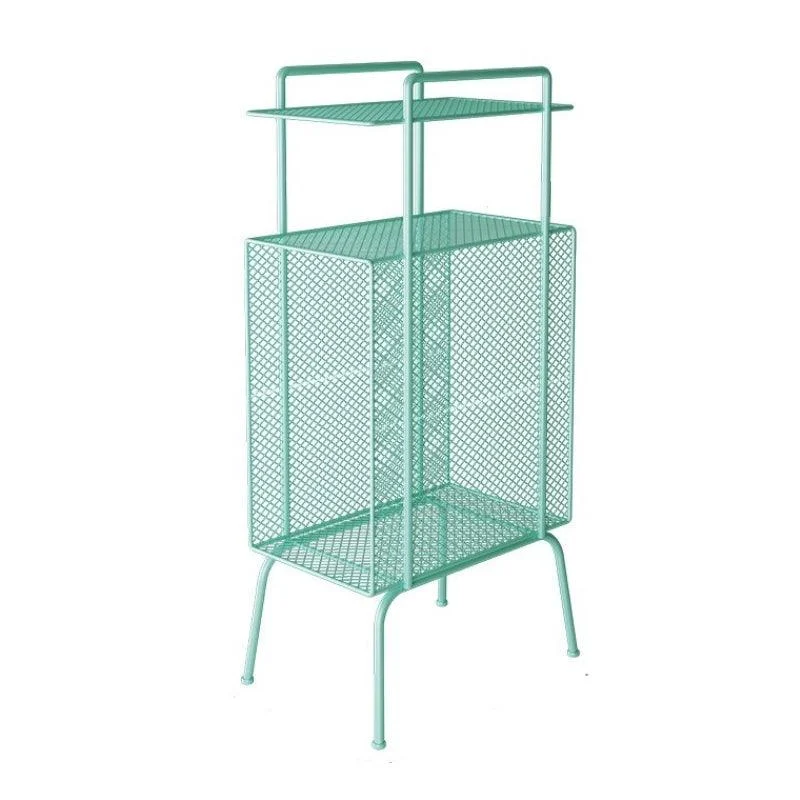 Homeko Metal Side Table and Magazine Rack -