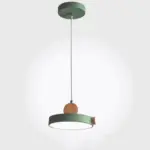 Homeko Metal and Wood Pendant Light
