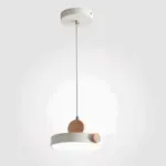 Homeko Metal and Wood Pendant Light