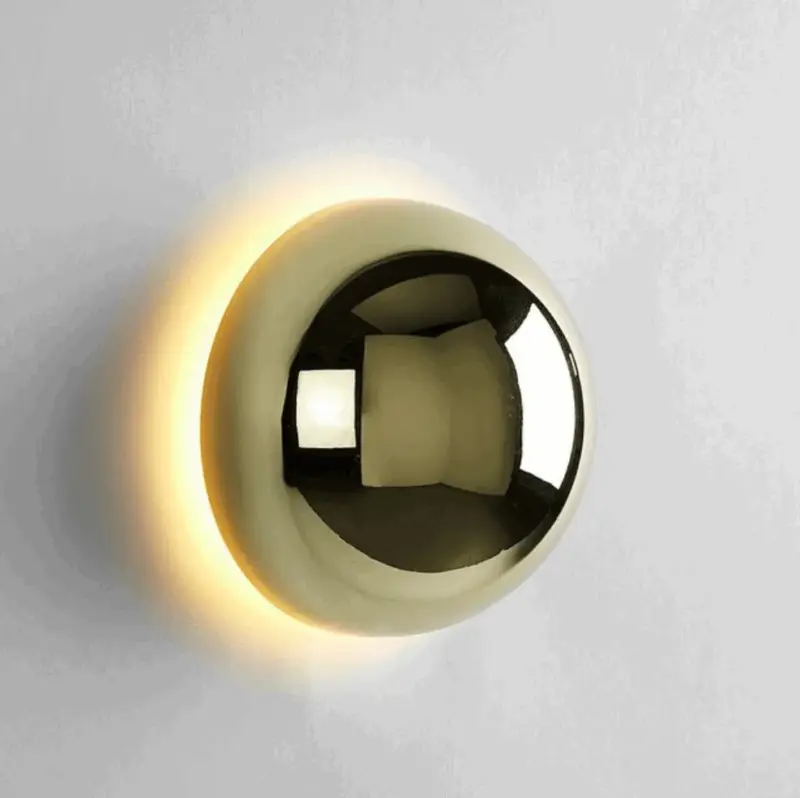 Homeko Metallic Wall Sconce Lamp