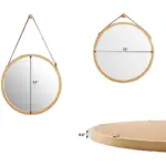 Homeko_Mid-Century_Hanging_Wall_Mirrors_-_-4264463 Homeko Mid Century Hanging Wall Mirrors