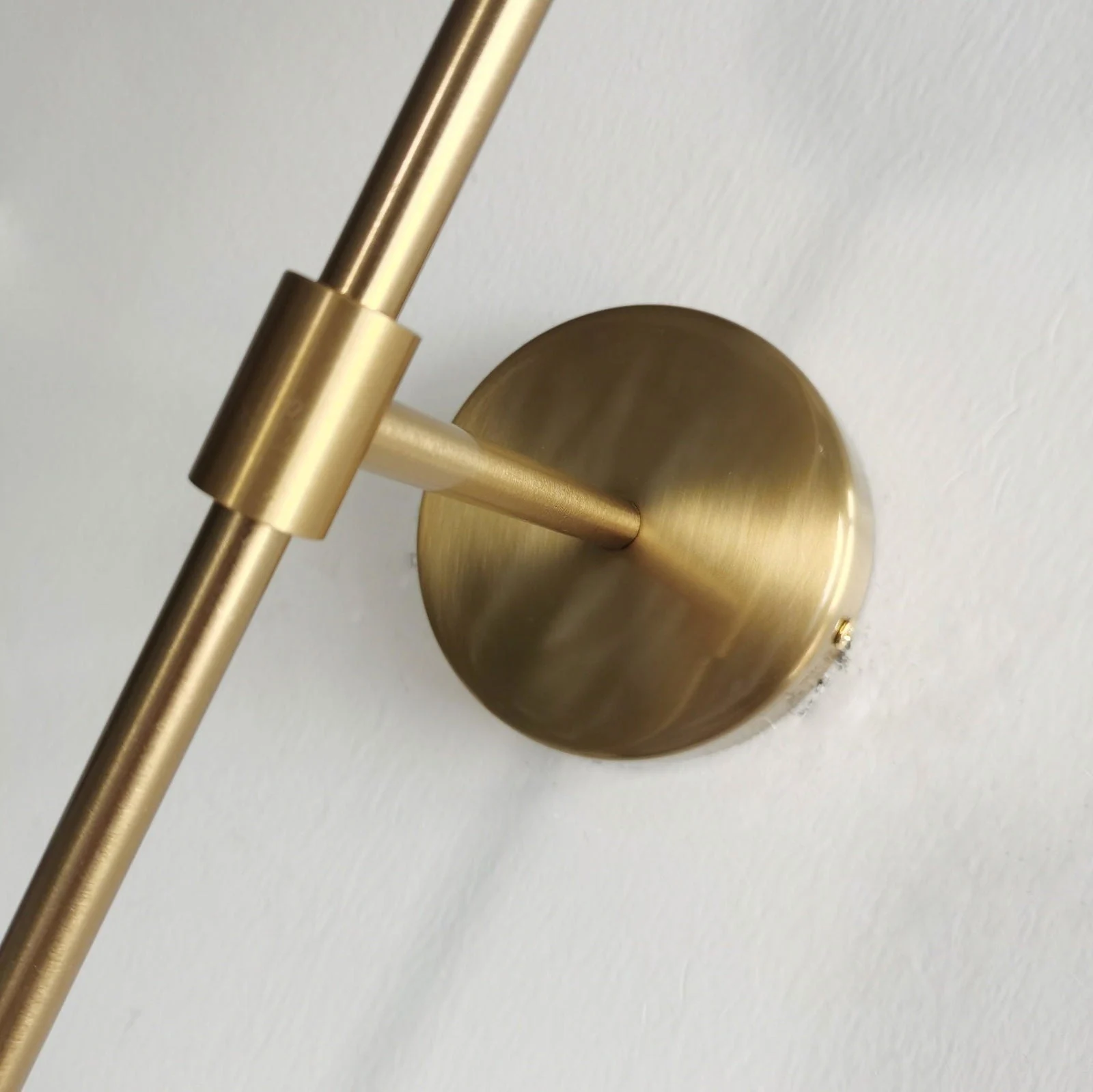 Homeko Milky Round Glass Double Ball Wall Lamp - 