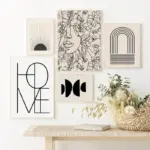 Homeko Mindfulness Abstract Canvas Painting