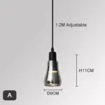 Homeko_Mini_Shiny_Gray_Glass_Pendant_Lights_-_-4264646 Homeko Mini Shiny Gray Glass Pendant Lights