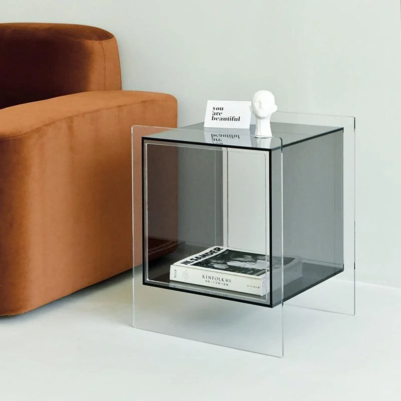 Homeko Minimalist Acrylic Side Table -