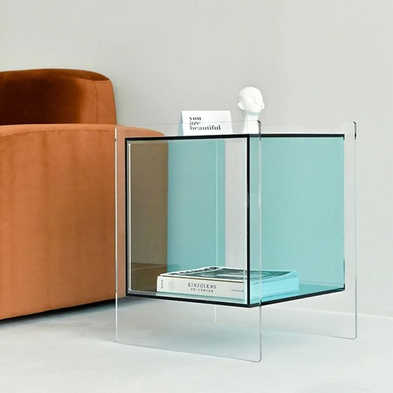 Homeko Minimalist Acrylic Side Table -