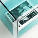 Homeko Minimalist Acrylic Side Table