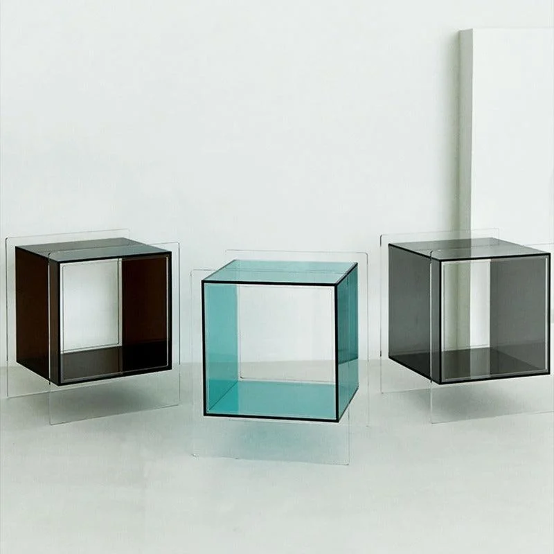 Homeko Minimalist Acrylic Side Table -