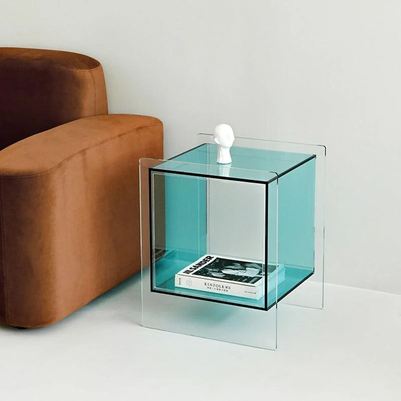 Homeko Minimalist Acrylic Side Table -