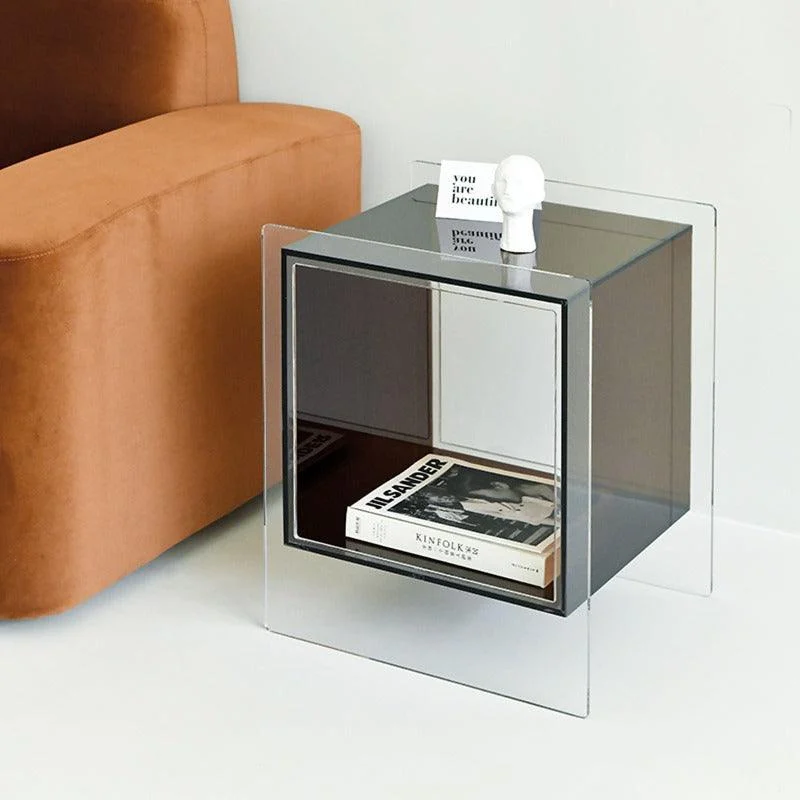 Homeko Minimalist Acrylic Side Table -