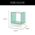 Homeko Minimalist Acrylic Side Table