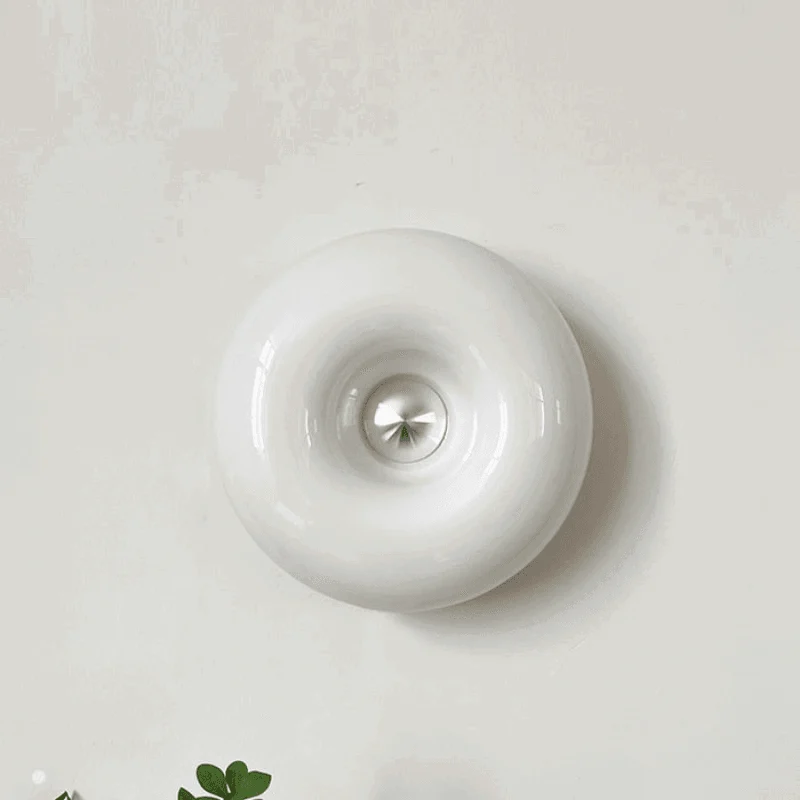 Homeko Minimalist Ambiance Donut LED Touch Wall Lamp -