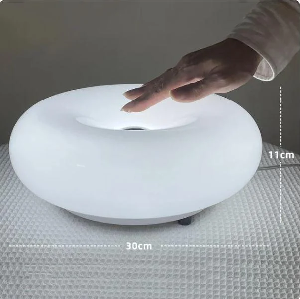 Homeko Minimalist Ambiance Donut LED Touch Wall Lamp -