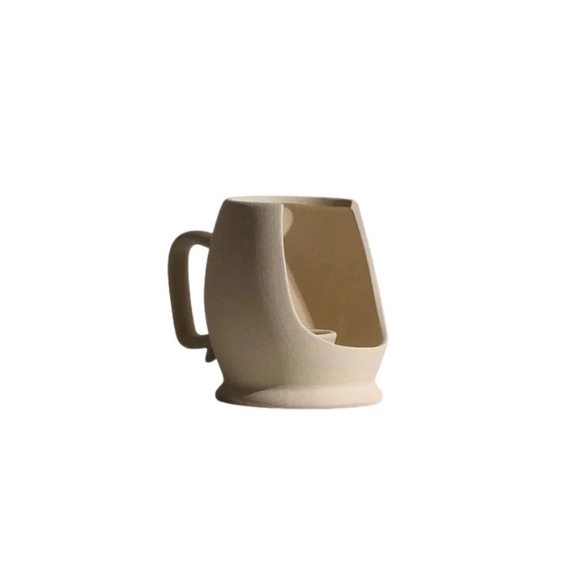Homeko Minimalist Ceramic Vases and Candle Holders -