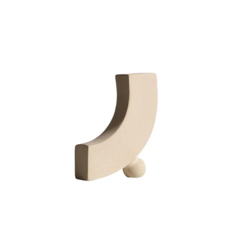 Homeko Minimalist Ceramic Vases and Candle Holders -