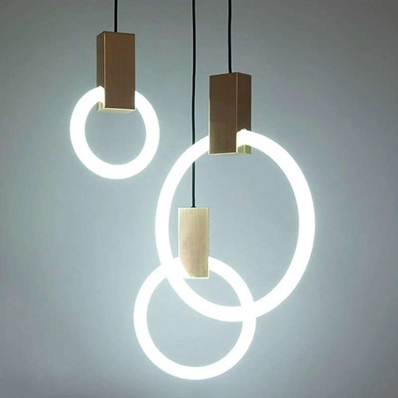 Homeko Minimalist Circular Small Pendant Light -