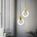 Homeko Minimalist Circular Small Pendant Light