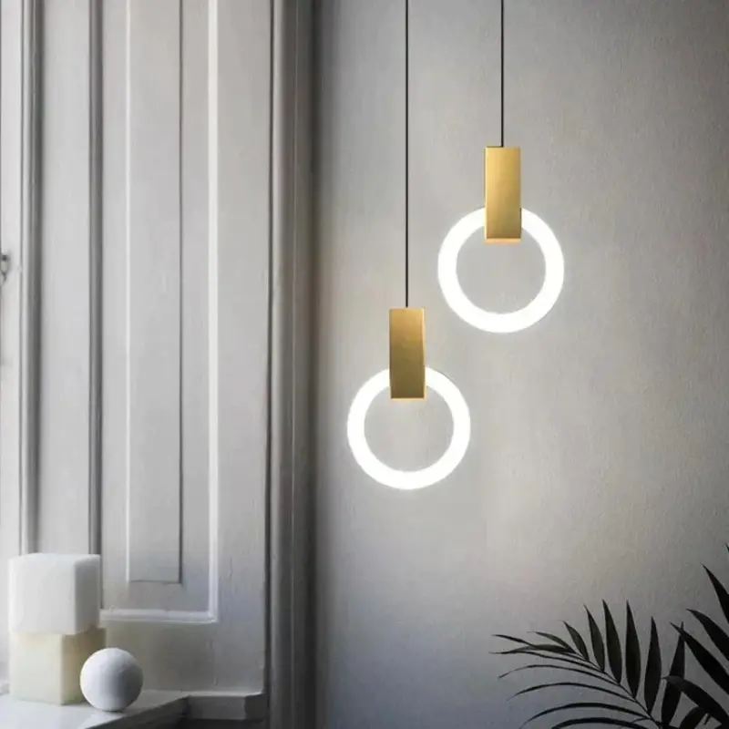 Homeko Minimalist Circular Small Pendant Light
