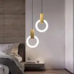 Homeko Minimalist Circular Small Pendant Light