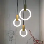 Homeko Minimalist Circular Small Pendant Light