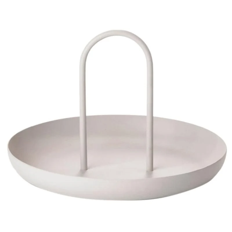 Homeko Minimalist Decorative Round Storage Trays -