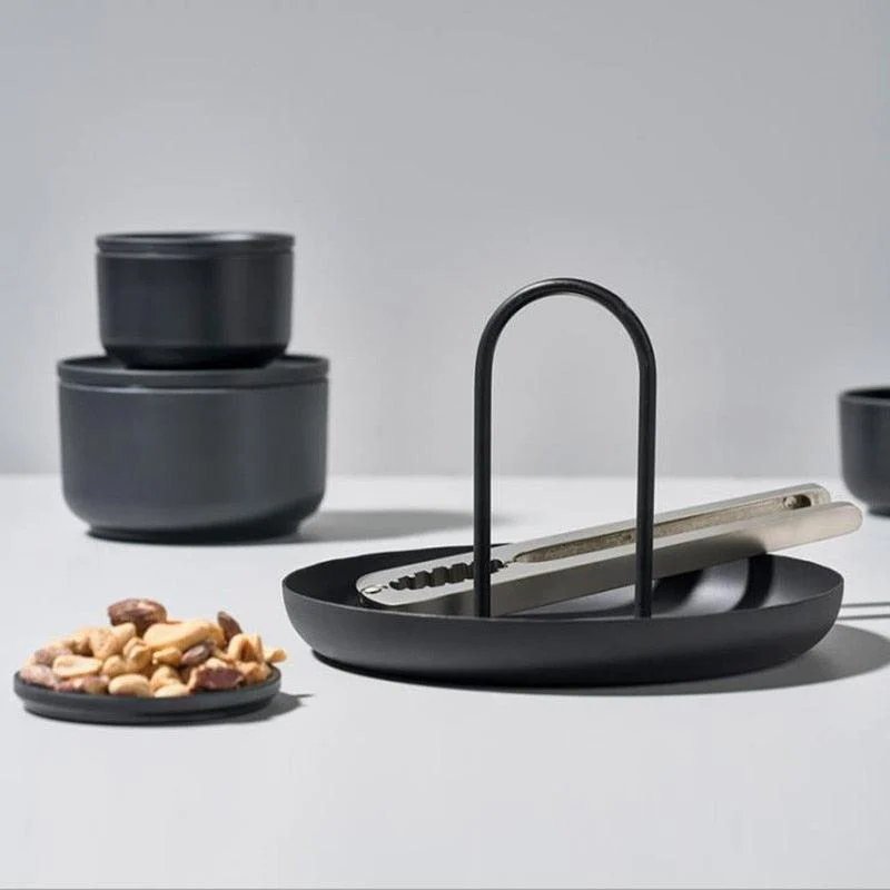 Homeko Minimalist Decorative Round Storage Trays -