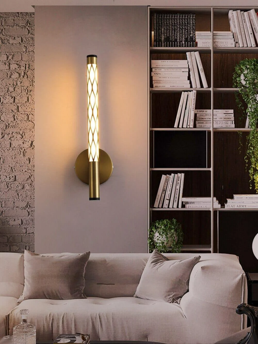 Homeko Minimalist Hollowed Out LED Wall Lamp -